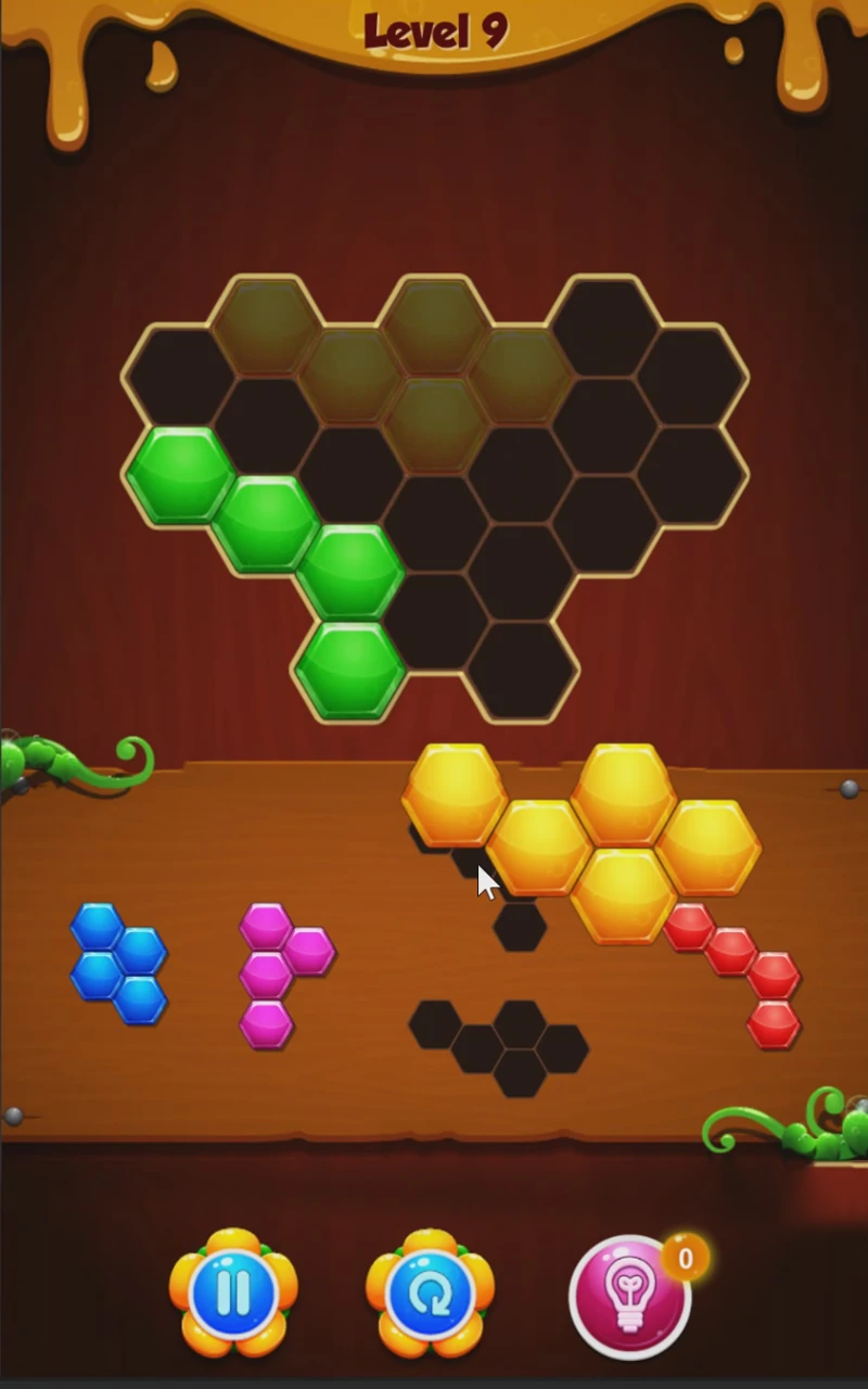 Hexagon Tile Fit Puzzle — contact FOXONE GROUP LLC
